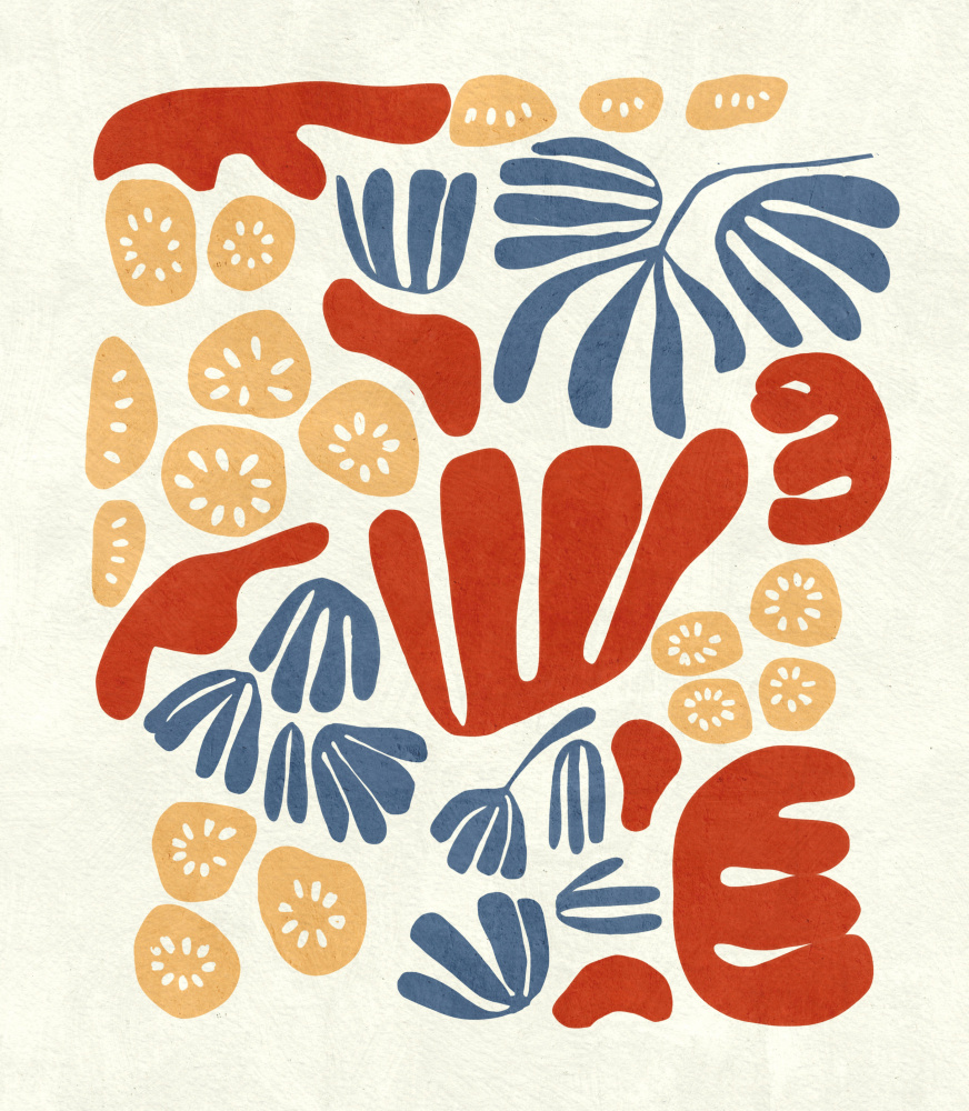 Modern Florals 2 by Katie O'Shea — canvas wall art