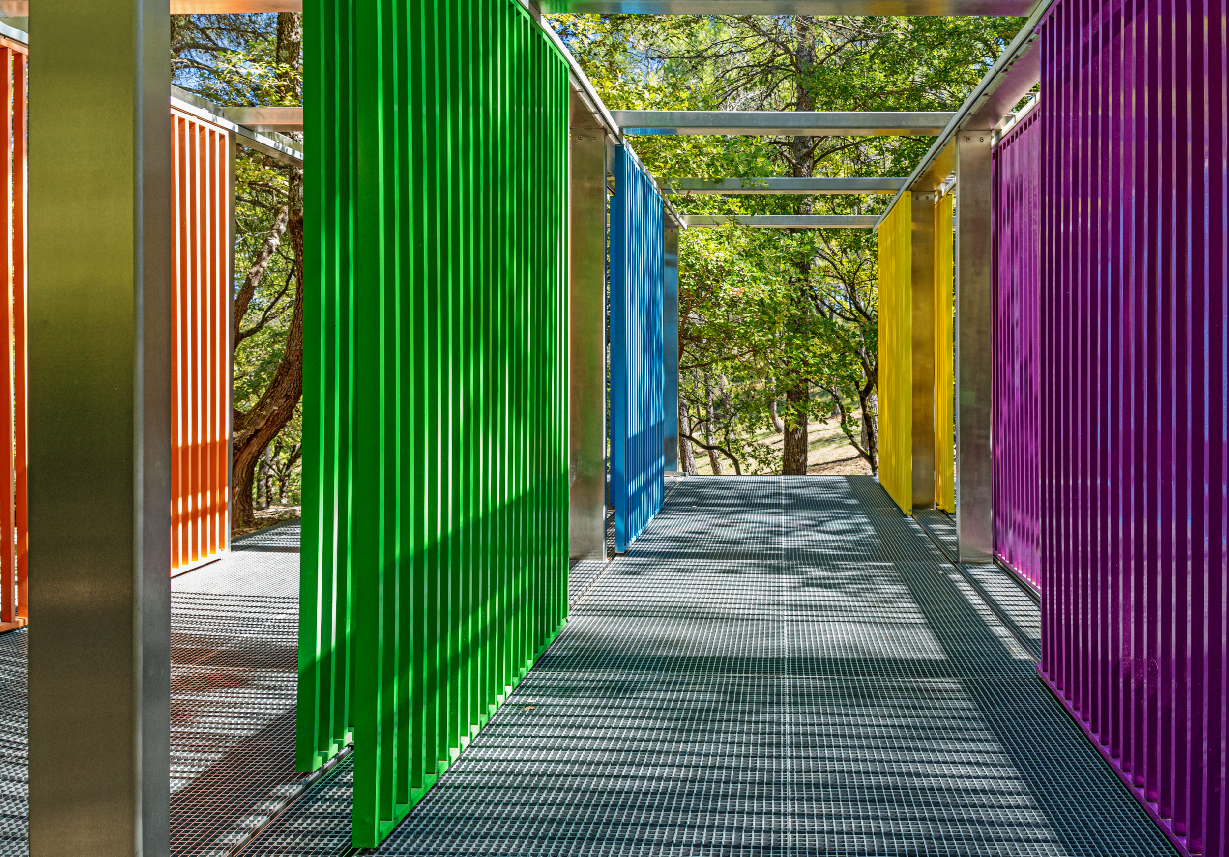 coloured stripes by Urs Zimmermann