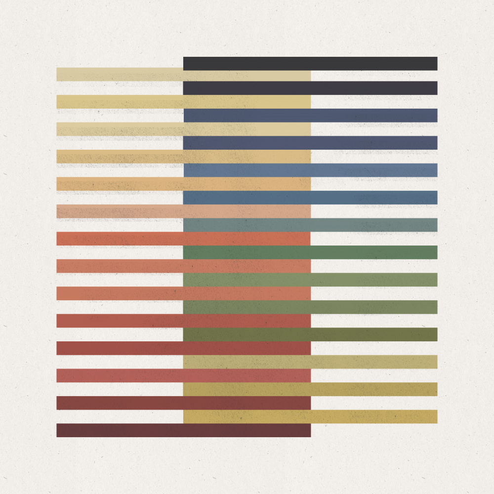 Dynamic Color Blocks by THE MIUUS STUDIO — canvas wall art