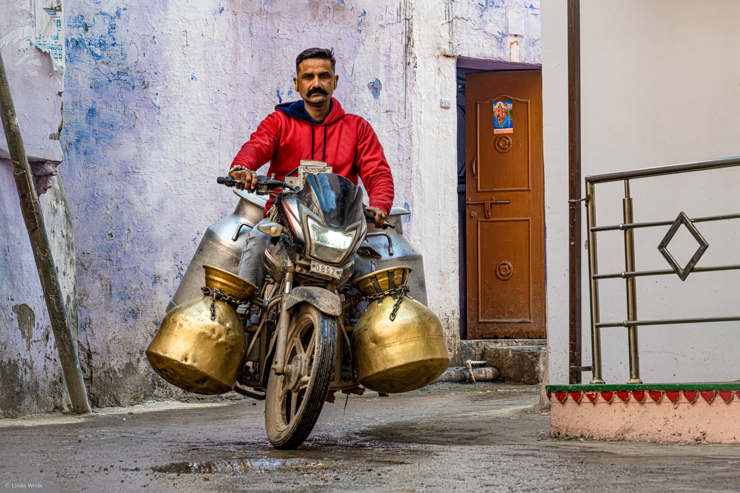 Milk Delivery, Rajasthan Style