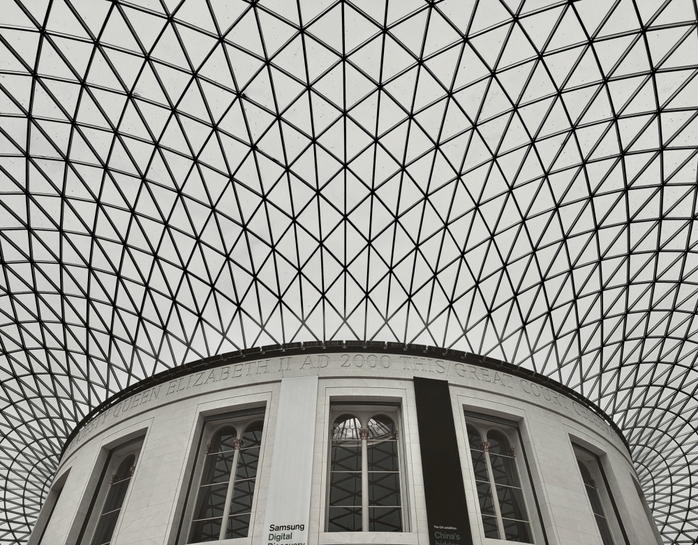 Grand Glass Dome by Elizabeth Allen — canvas wall art