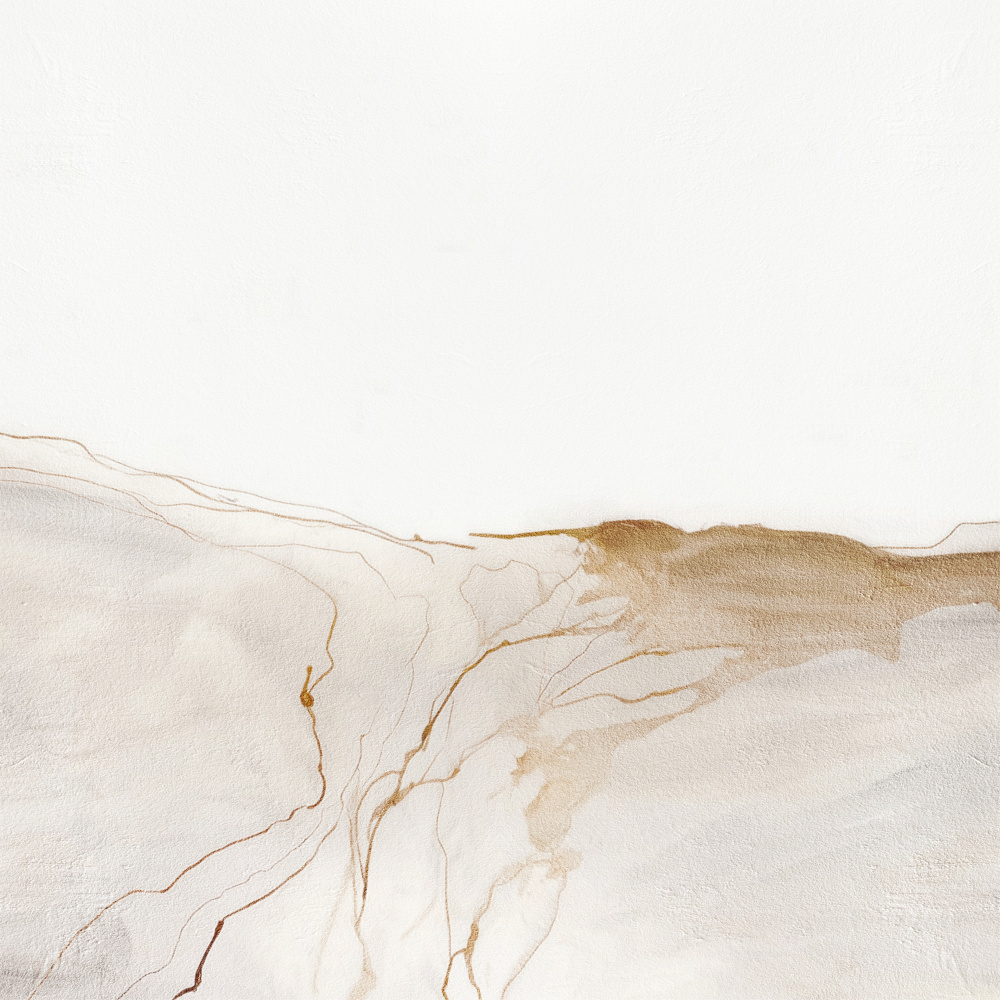 Soft Golden Flow by Alma — canvas wall art