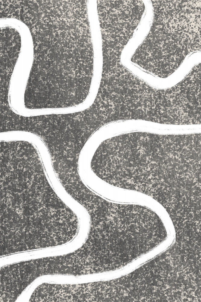 Curves in Contrast by uplusmestudio — canvas wall art