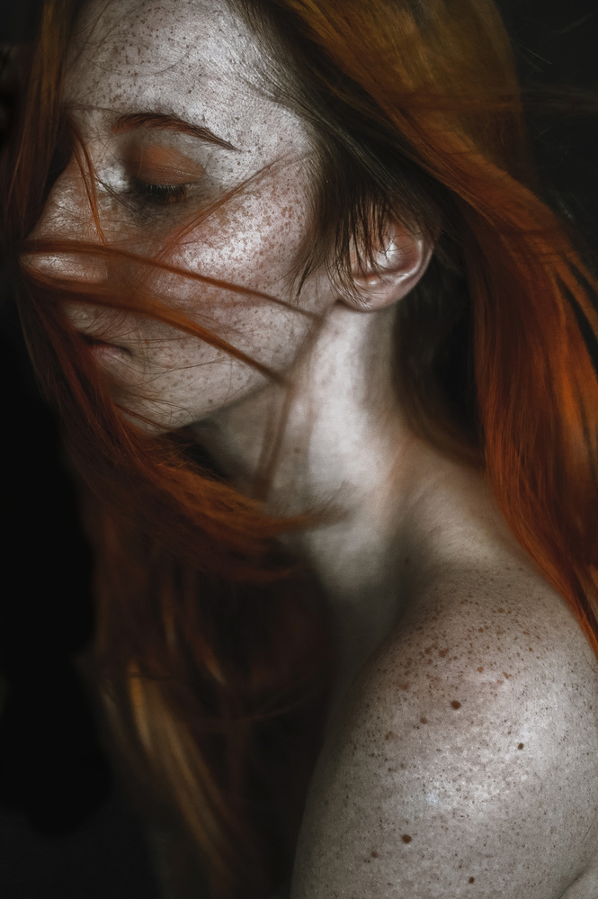 Quiet Freckled Dream by Barbora Biňovcová — canvas wall art