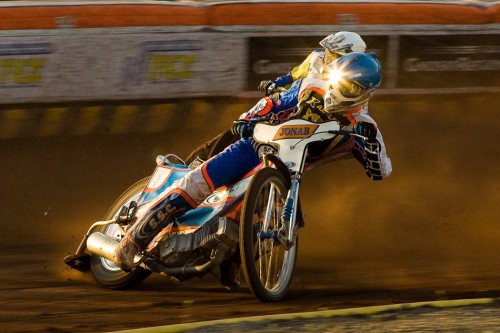 Speedway in the sunset - David Watt by Daniel Malmberg