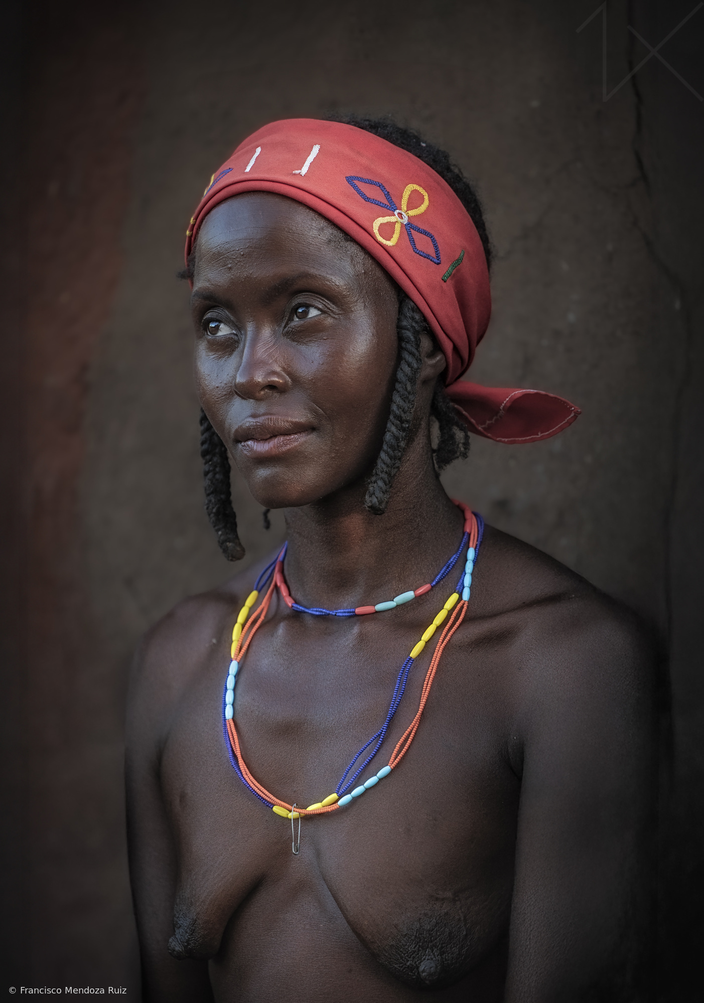 Dimba Woman portrait, Angola