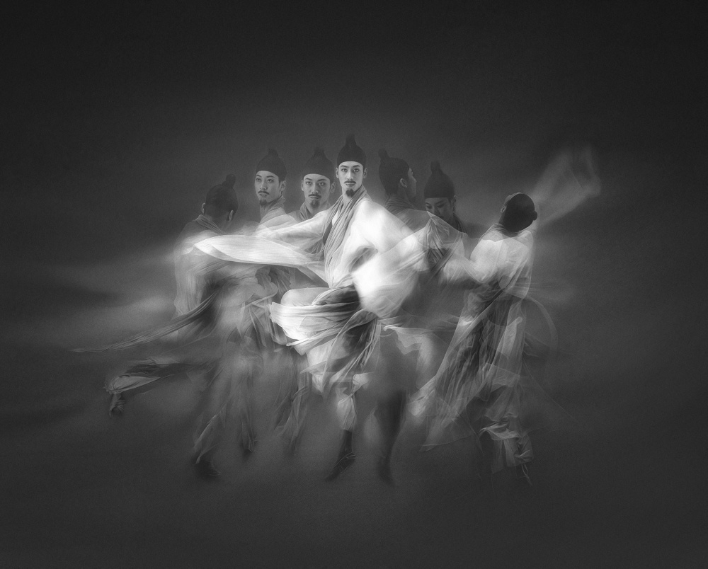 Ethereal Dance Movement by Molly Fu APA — canvas wall art