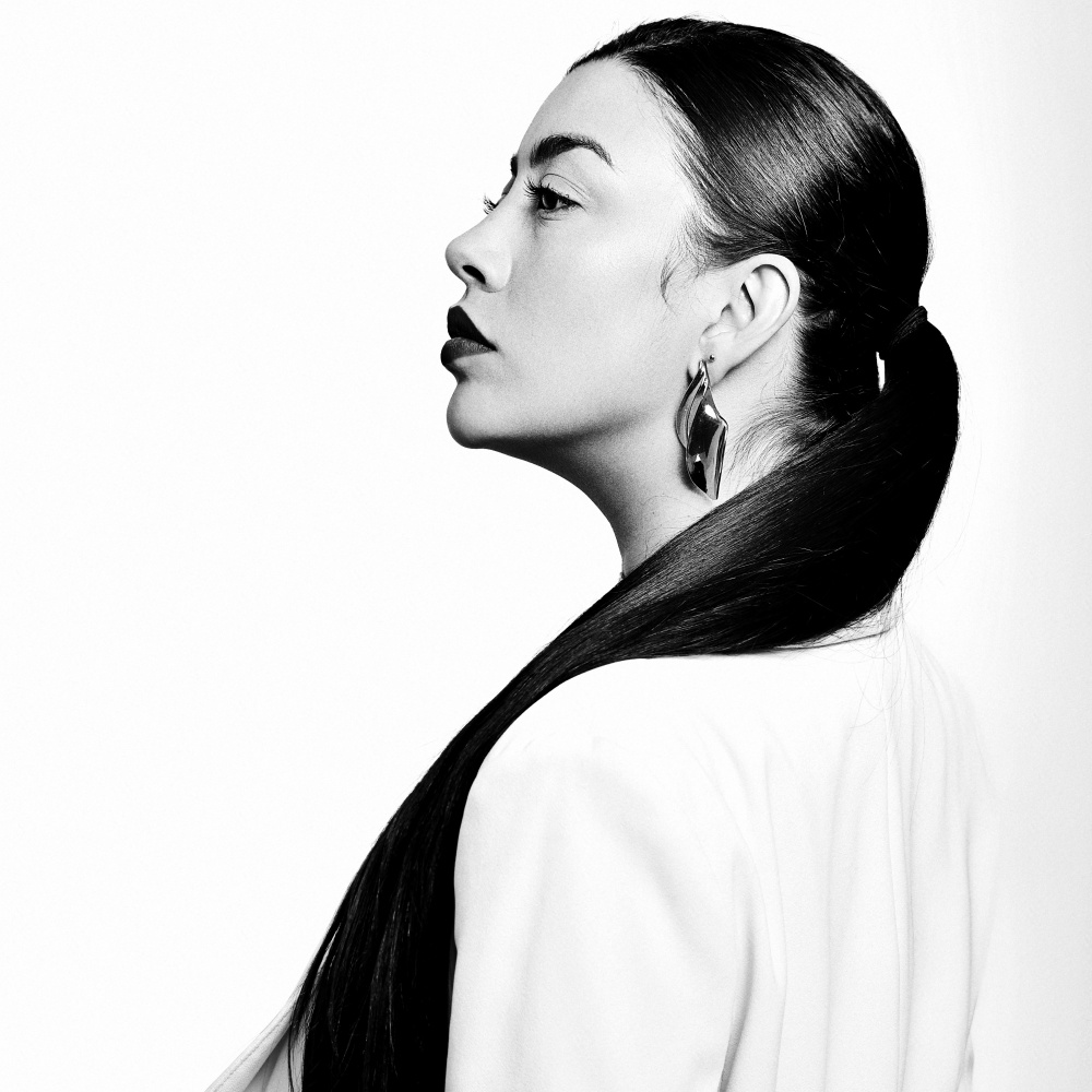 Elegant Woman Profile by Cesar Tejada — canvas wall art