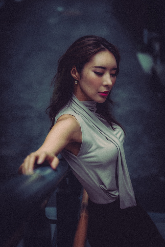 Elegant Contemplation by Kim gyou-pyo — canvas wall art