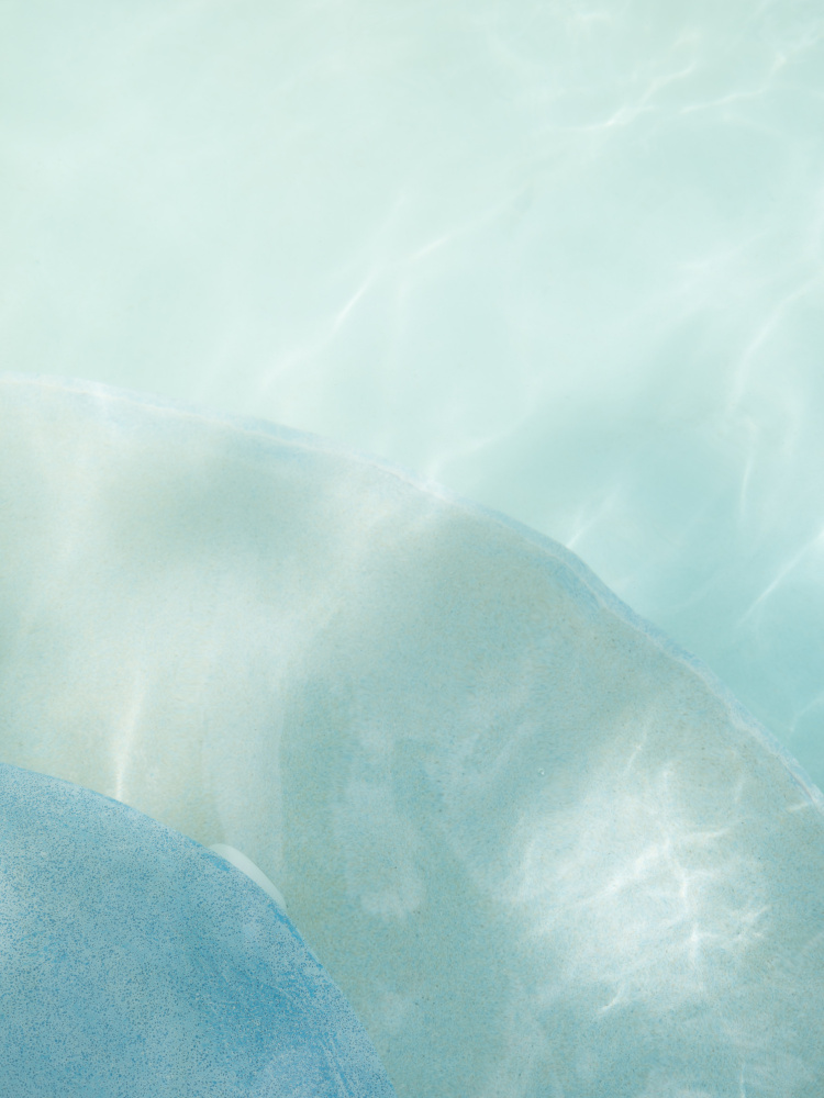 Underwater Aqua Glow by Photolovers — canvas wall art