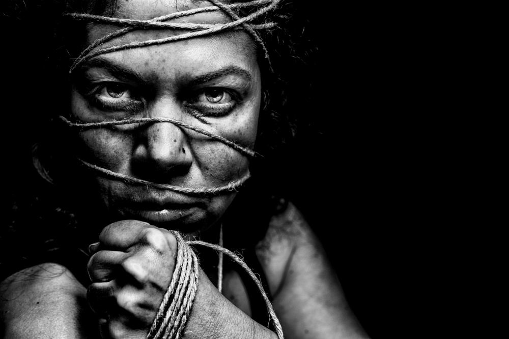 Bound Gaze by Murat Aslankara — canvas wall art