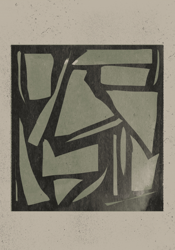 Abstract Fragments by THE MIUUS STUDIO — canvas wall art