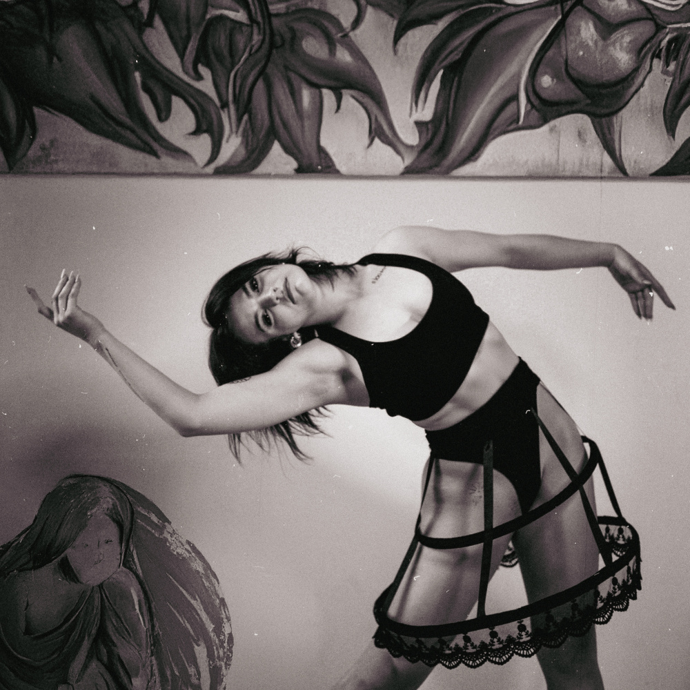 Dramatic Dance Movement by Tyler McAuley — canvas wall art