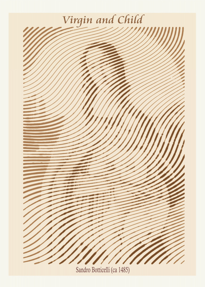 Madonna and Child by Doa Project — canvas wall art