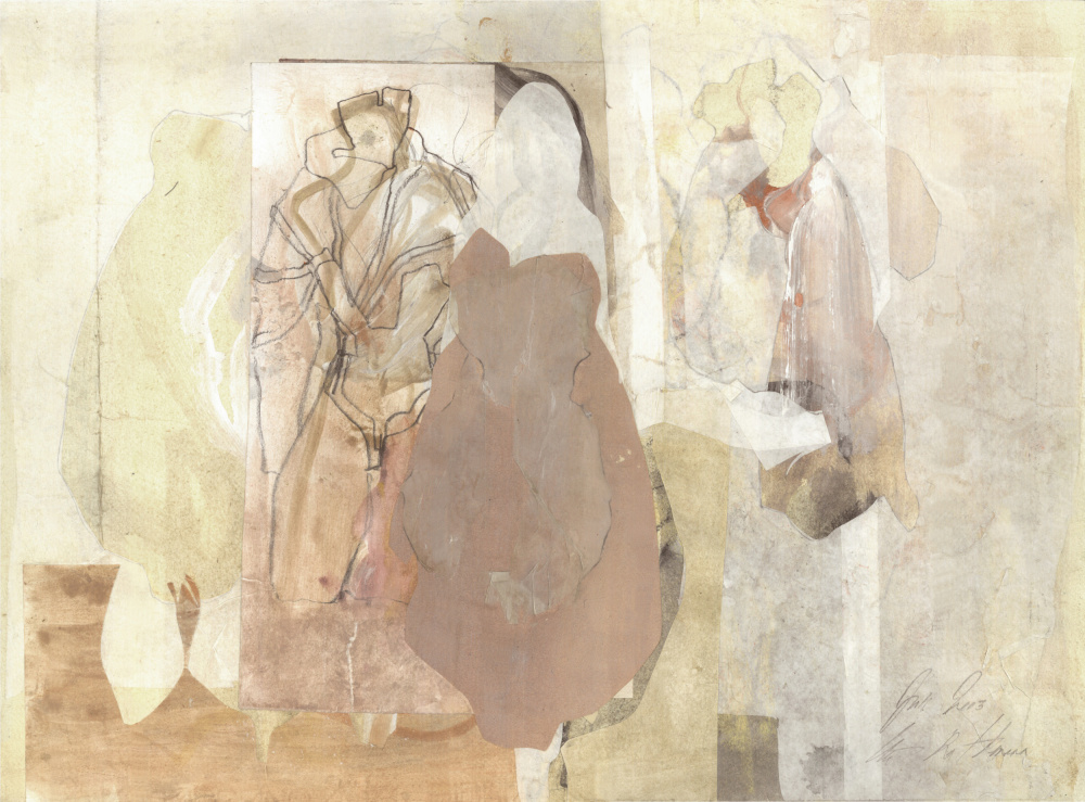 Muted Female Forms by Ute Rathmann — canvas wall art