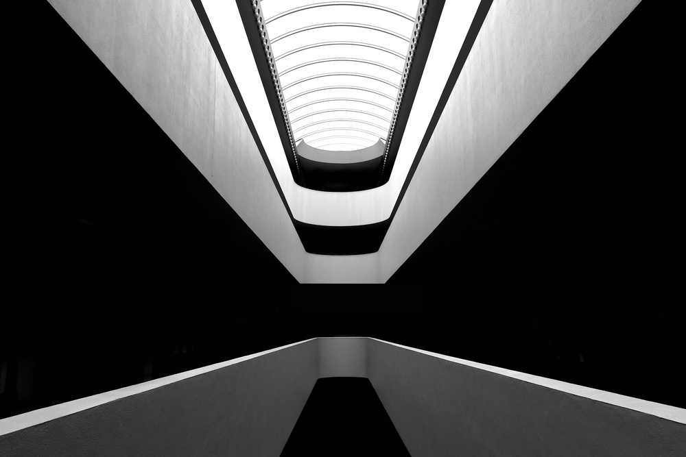 Modern Architectural Lines by Robin Wechsler — canvas wall art