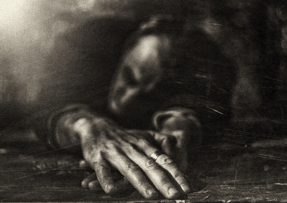 Pensive Man Deep Thought by Amir Bajrich — canvas wall art