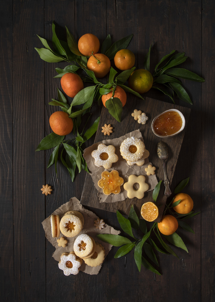 Homemade Citrus Treats by Diana Popescu — canvas wall art