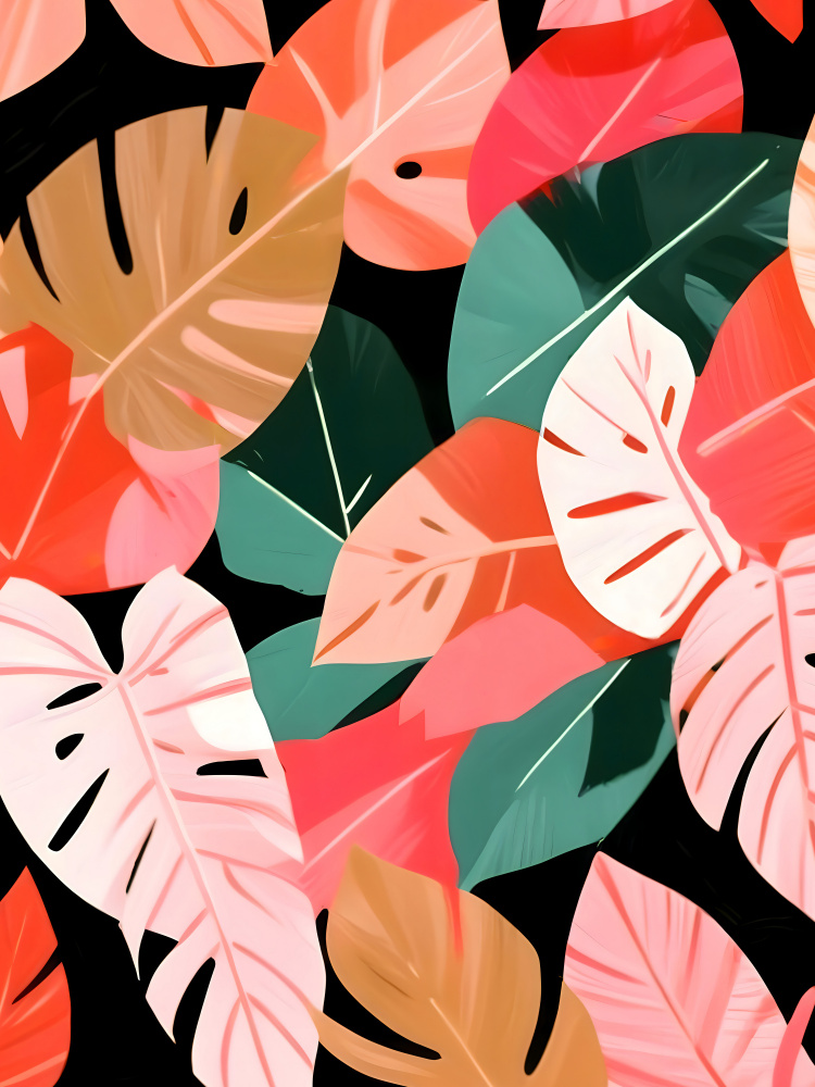 Back To the Tropical Island by Uma Gokhale — canvas wall art