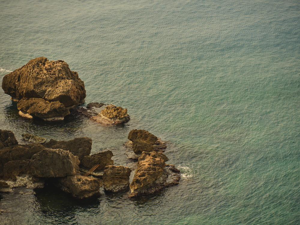Rocky Ocean Coast by engin akyurt — canvas wall art
