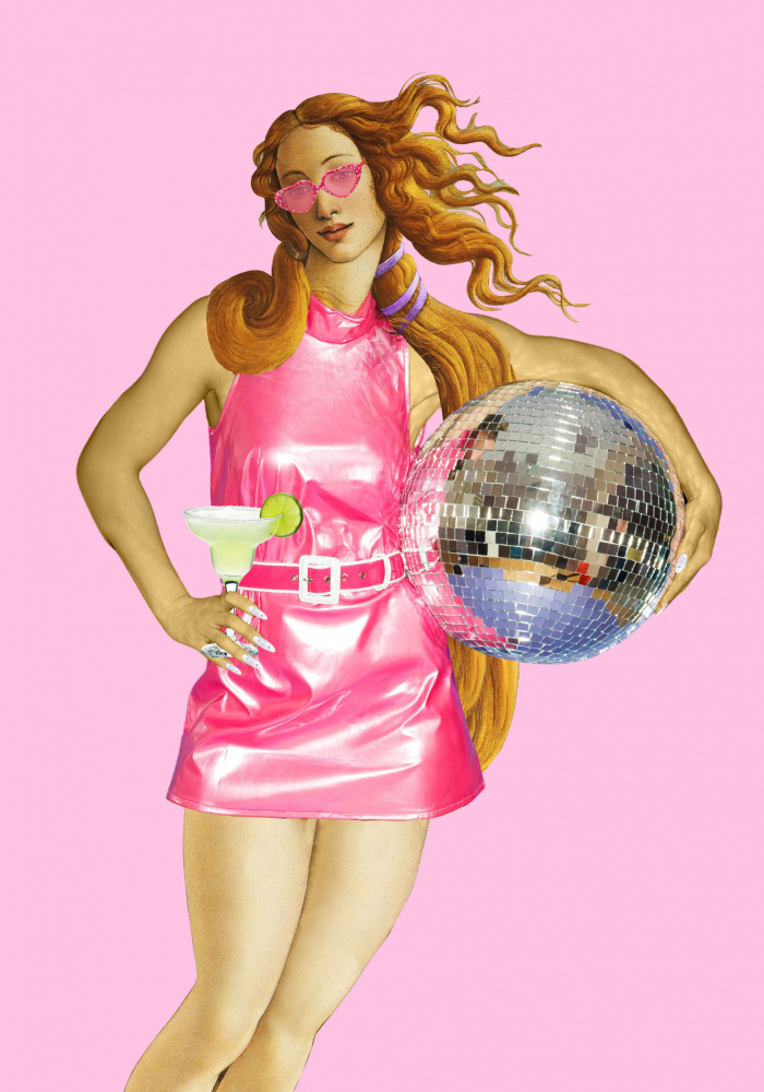 Disco Dreamer by Athene Fritsch — canvas wall art