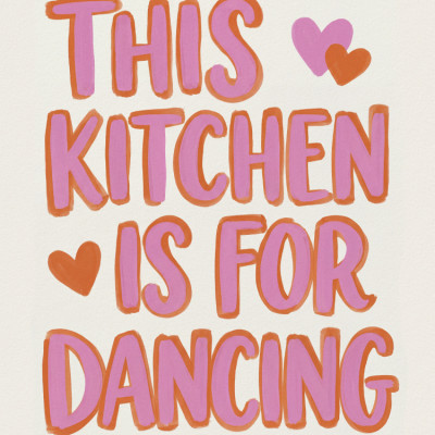 This Kitchen Is for Dancing No 2