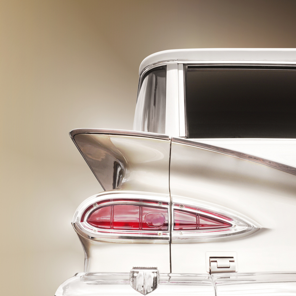 Classic Car Fin by Beate Gube — canvas wall art