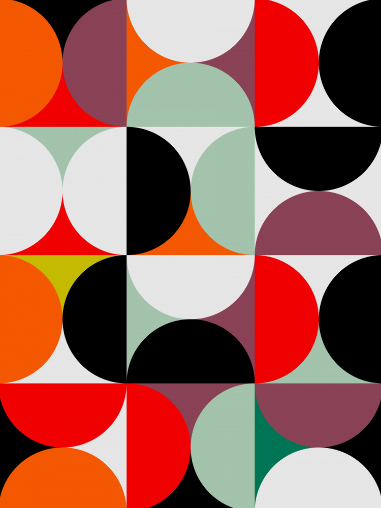 Mid Century 1 by Ana Rut Bre — canvas wall art