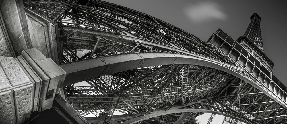 Grand Eiffel Structure by Laruelle Philippe — canvas wall art