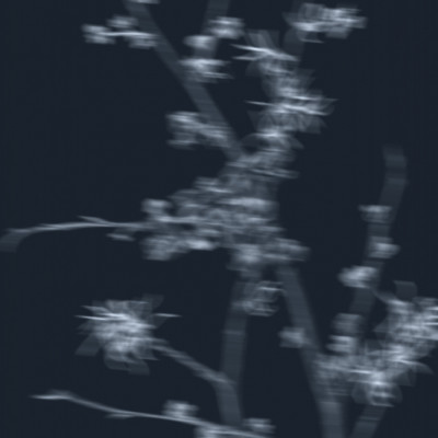 Ethereal Blooming Branches