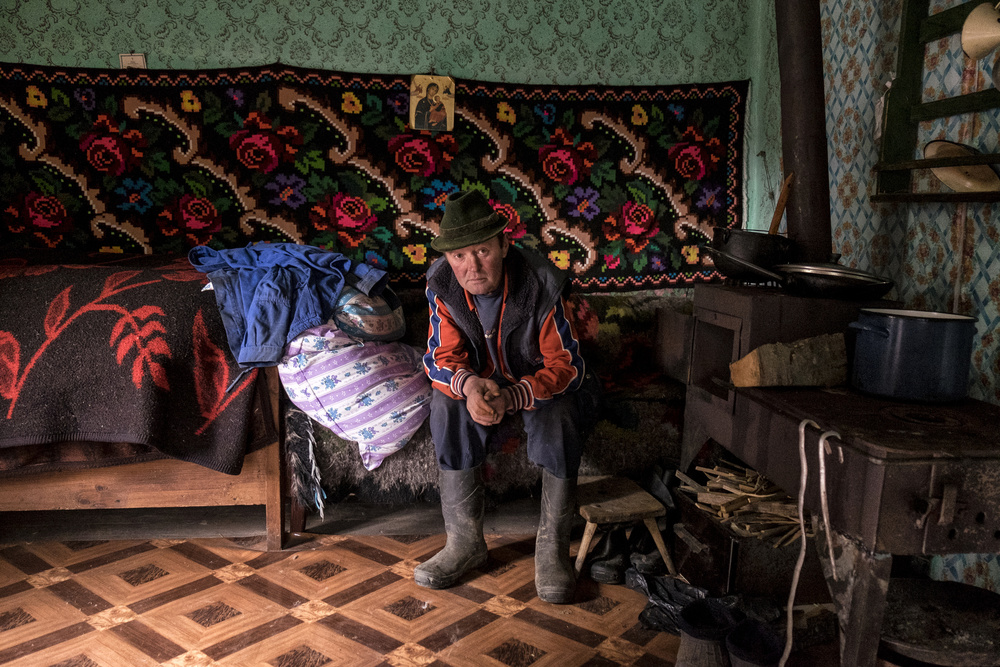 Rural Man's Quiet Home by Andrei Nicolas - The Traveler — canvas wall art