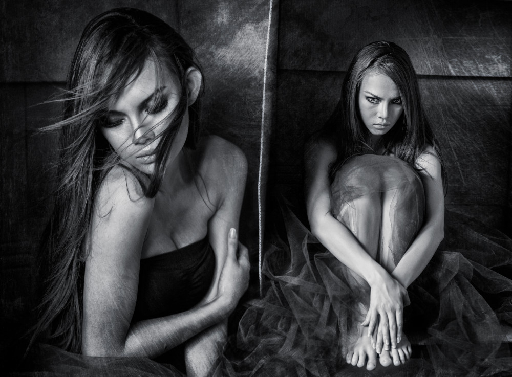 Emotional Duality by Faizal Besari — canvas wall art