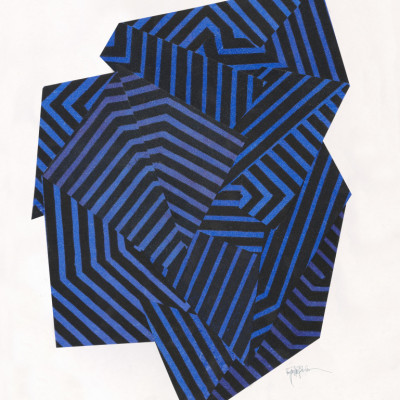Folding Geometric Stripes