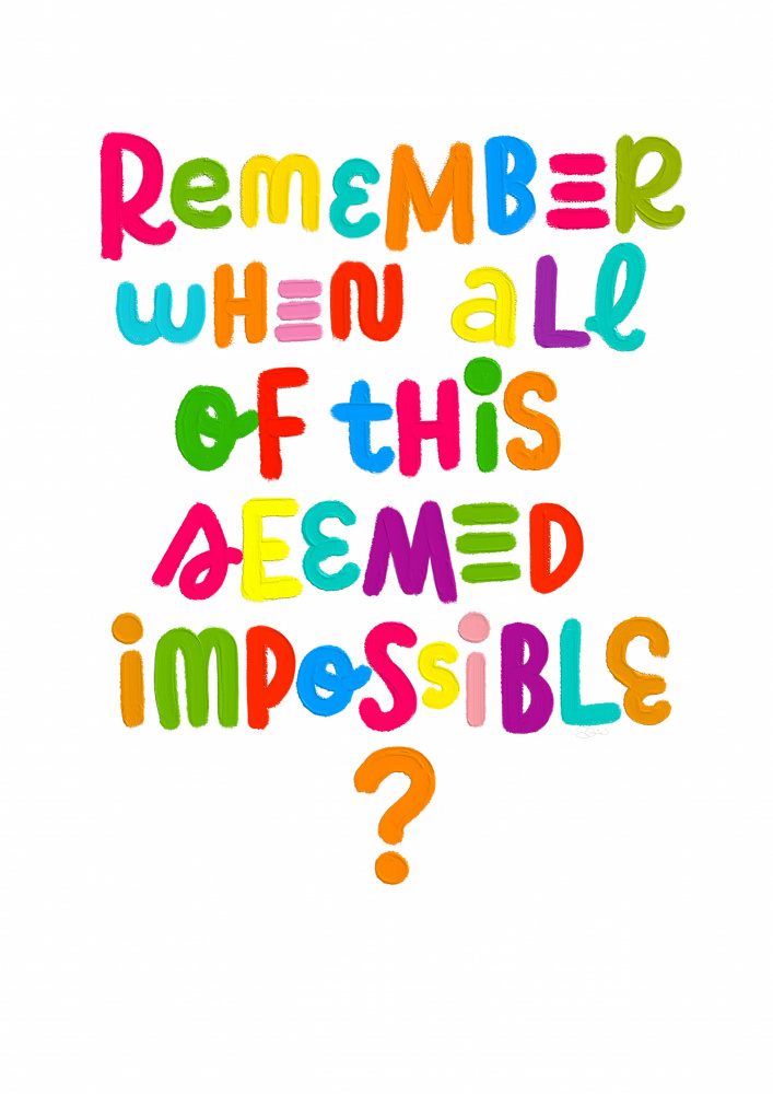 Bright Motivational Quote by Sofie Björkgren-Näse — canvas wall art