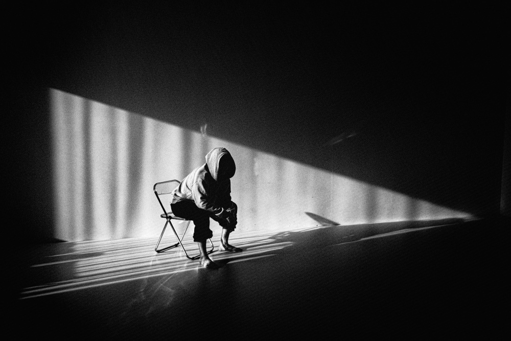Solitude In Light And Shadow by Kim gyou-pyo — canvas wall art