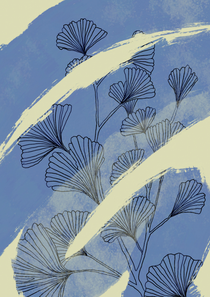 Ginkgoreverieno05 by Treechild — canvas wall art