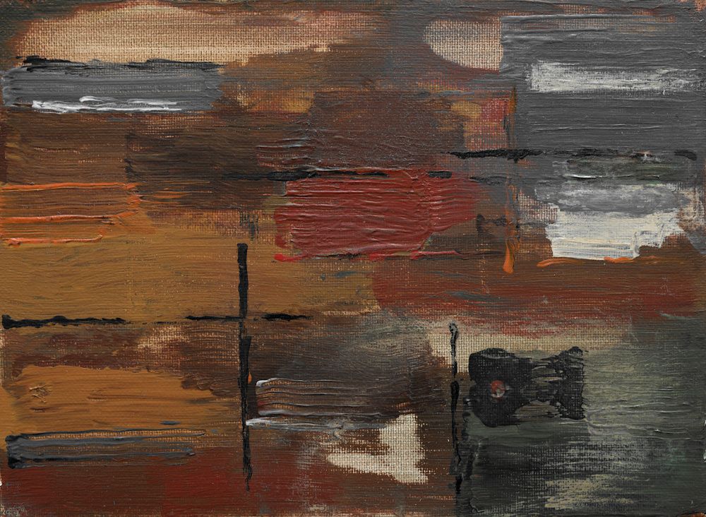 Abstract Earthy Textures by kjeld olsen — canvas wall art