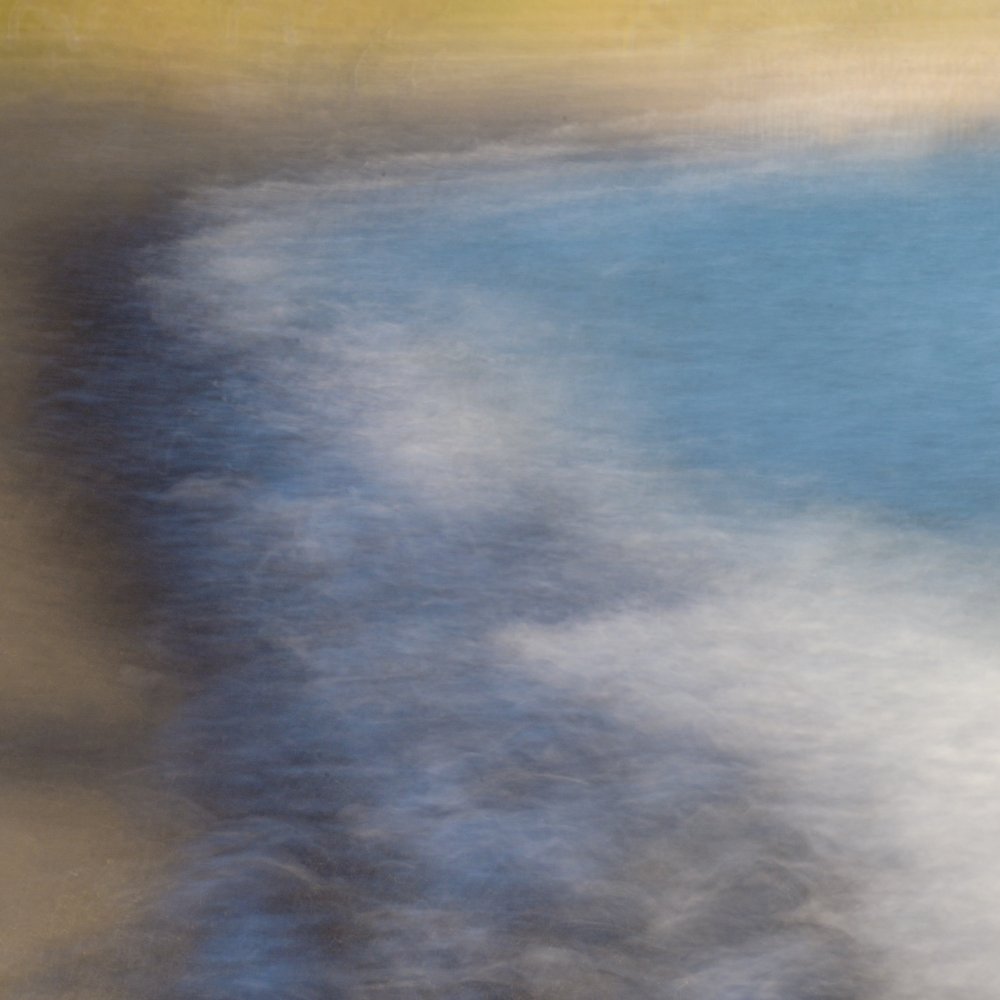 Abstract Ocean Flow by Ann Cornelis — canvas wall art