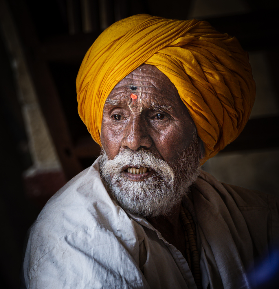 Wise Man's Turban by Rahul Wedpathak — canvas wall art