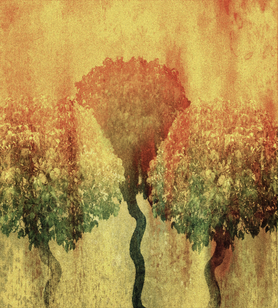 Golden Autumn Forest by Harry Verschelden — canvas wall art