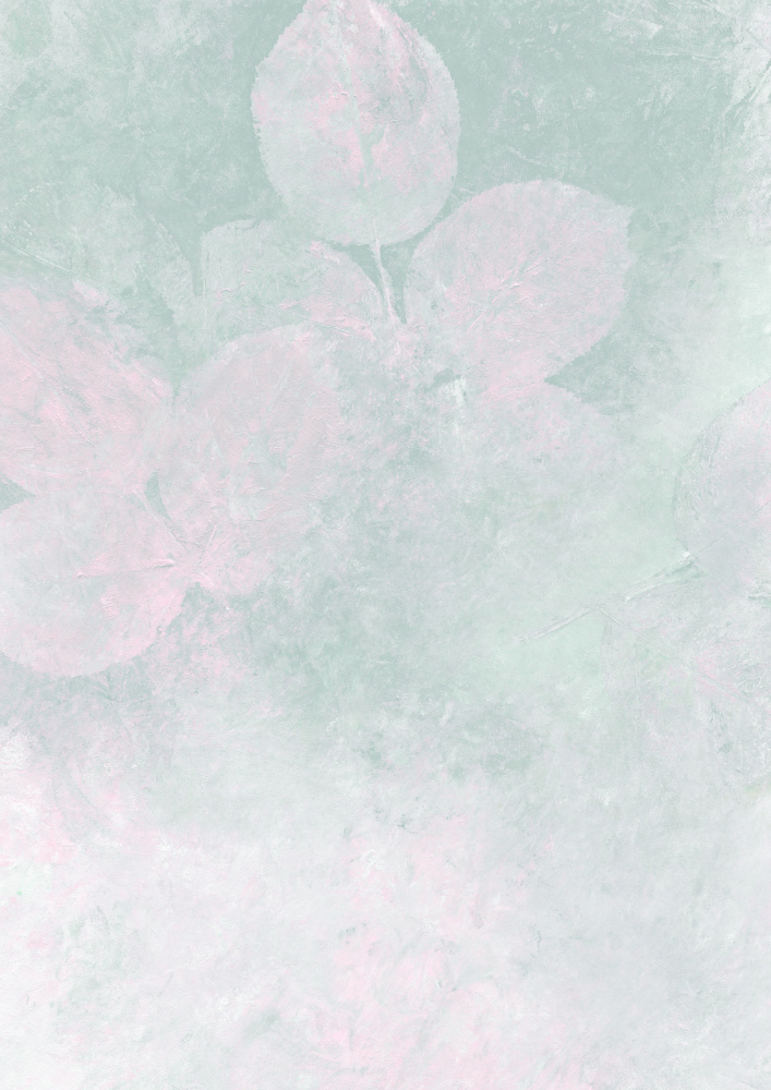 Soft Botanical Impressions by Rosana Laiz Blursbyai — canvas wall art