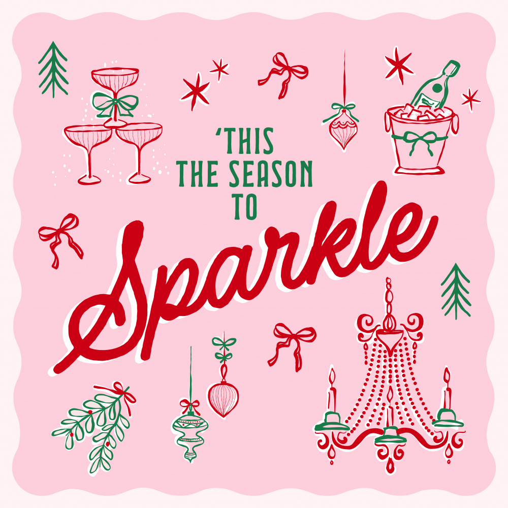 This Season To Sparkle by Dominique Vari — canvas wall art