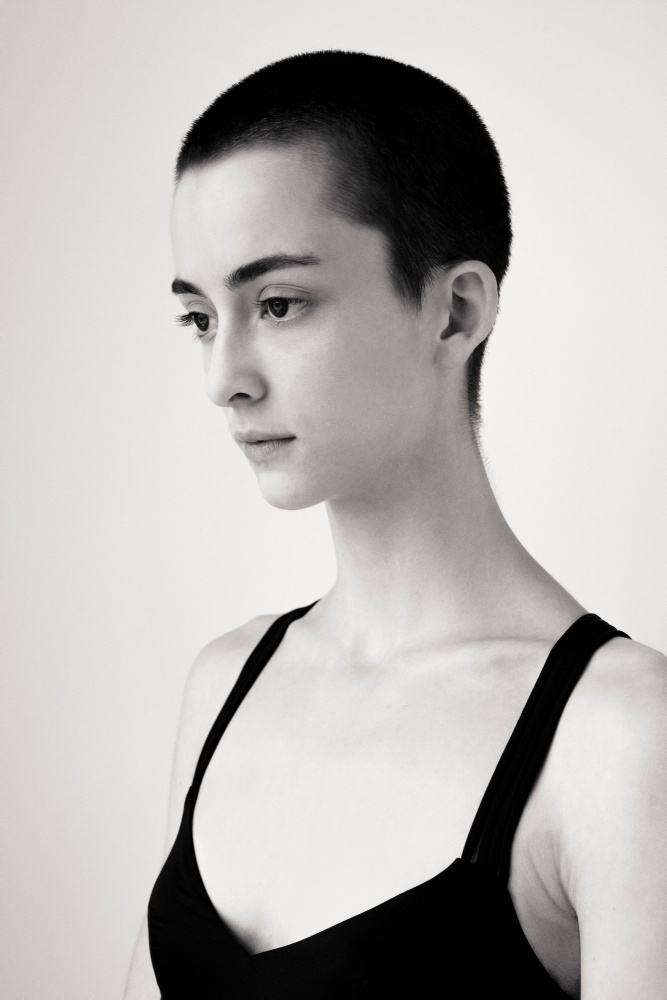 Serene Profile Portrait by Anderson Diaz — canvas wall art