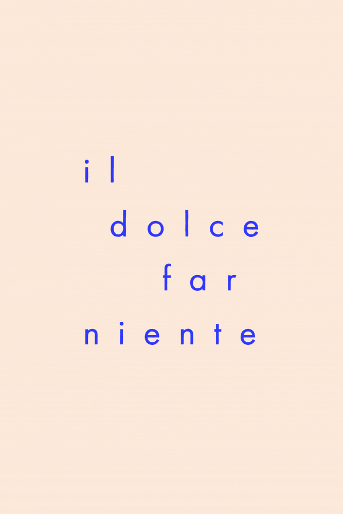 Dolce Far Niente by Maren Gross — canvas wall art