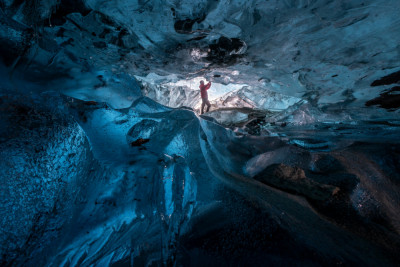 Explore Blue Ice Cave II by Dianne Mao