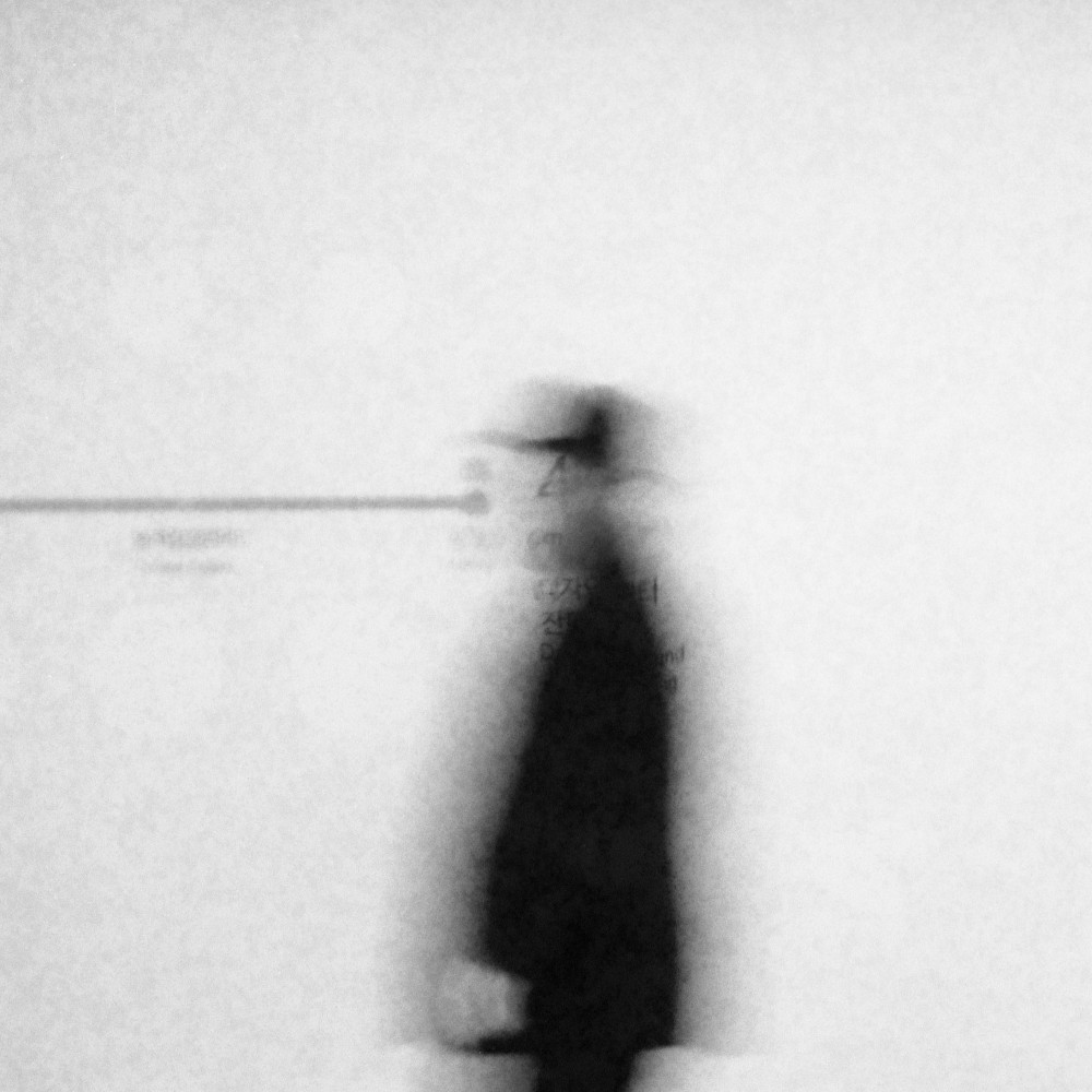 Man in Motion Blur by Parole Kim — canvas wall art