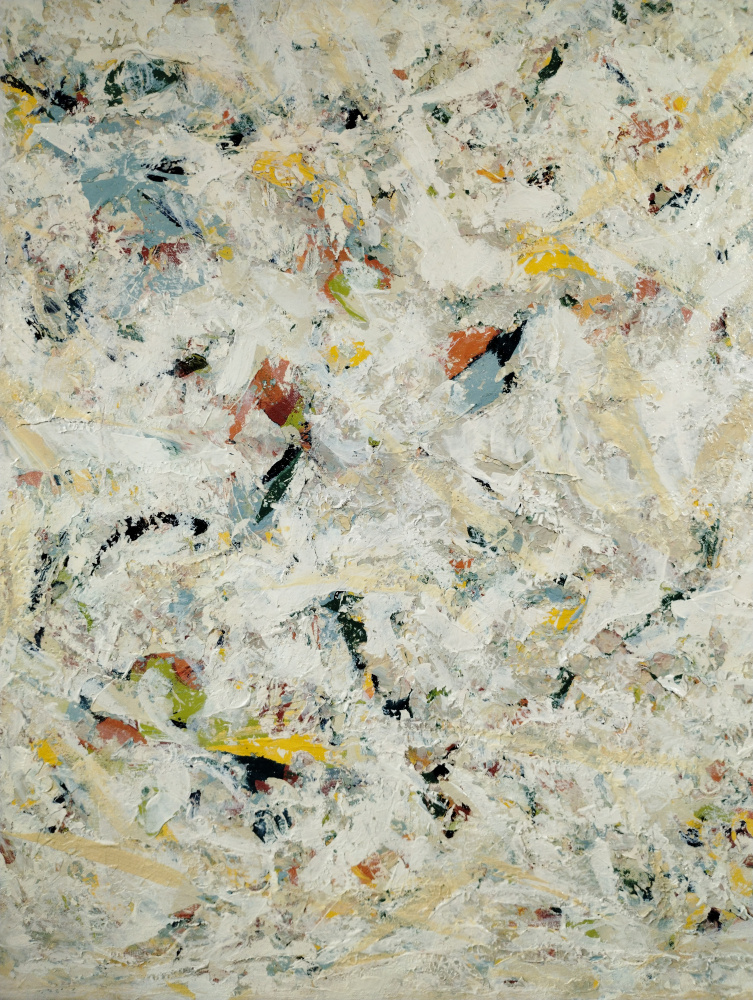 Dynamic Abstract Layers by Michael Cross — canvas wall art