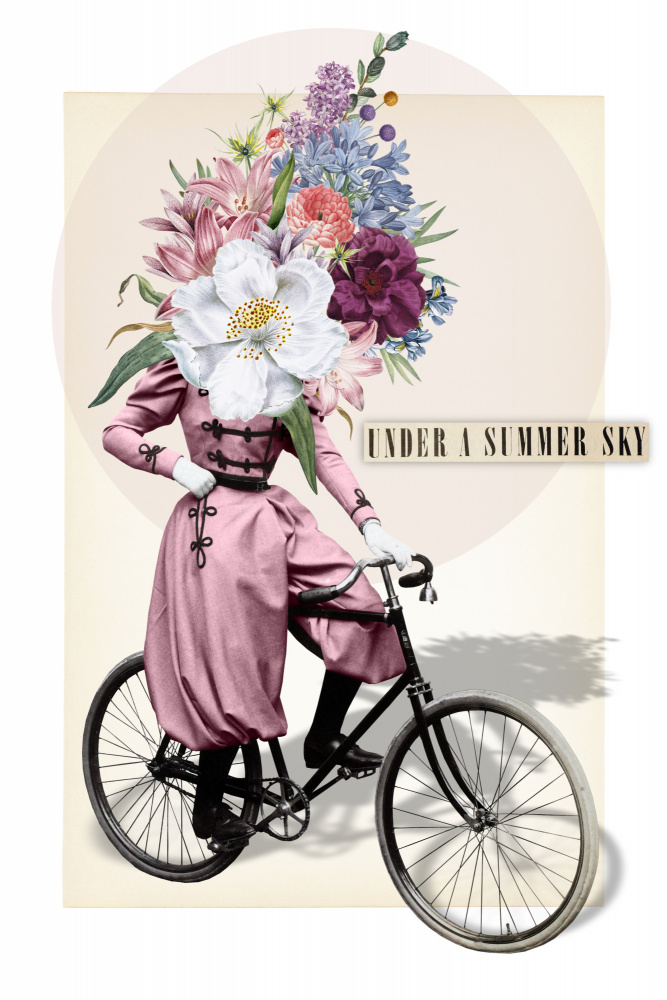 Under A Summer Sky by Marja van den Hurk — canvas wall art
