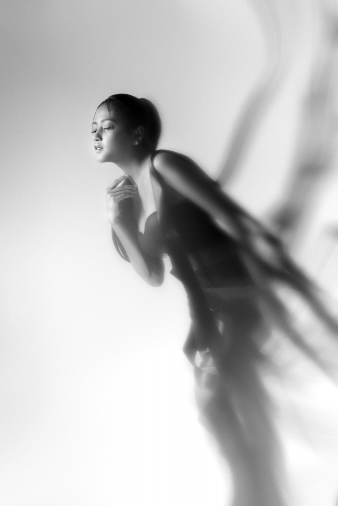 Serene Dancer in Motion by bonifasius wahyu adi f — canvas wall art