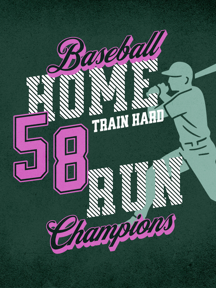 Baseball Home Run Champions by Old Artists Studio IV — canvas wall art